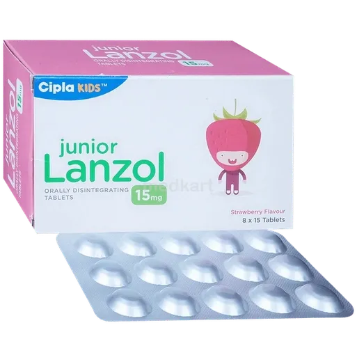 junior lanzol 15mg tablet 15's